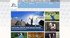 Desktop Screenshot of golfnsw.org